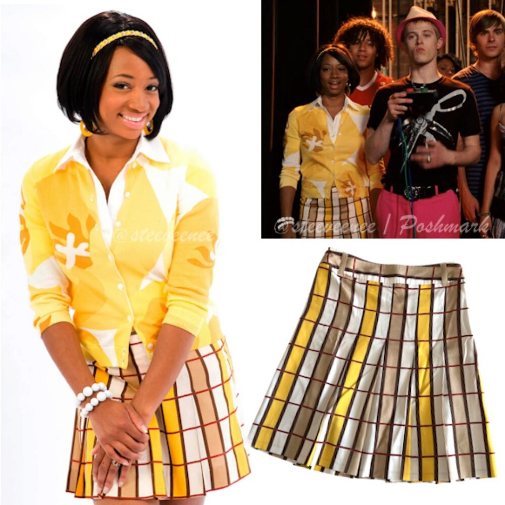 Marc by Marc Jacobs Pleated Skirt ASO Taylor in High School Musical 3